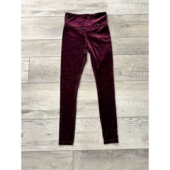 Athleta women’s elation velvet athletic tight leggings size XS - Picture 1 of 10